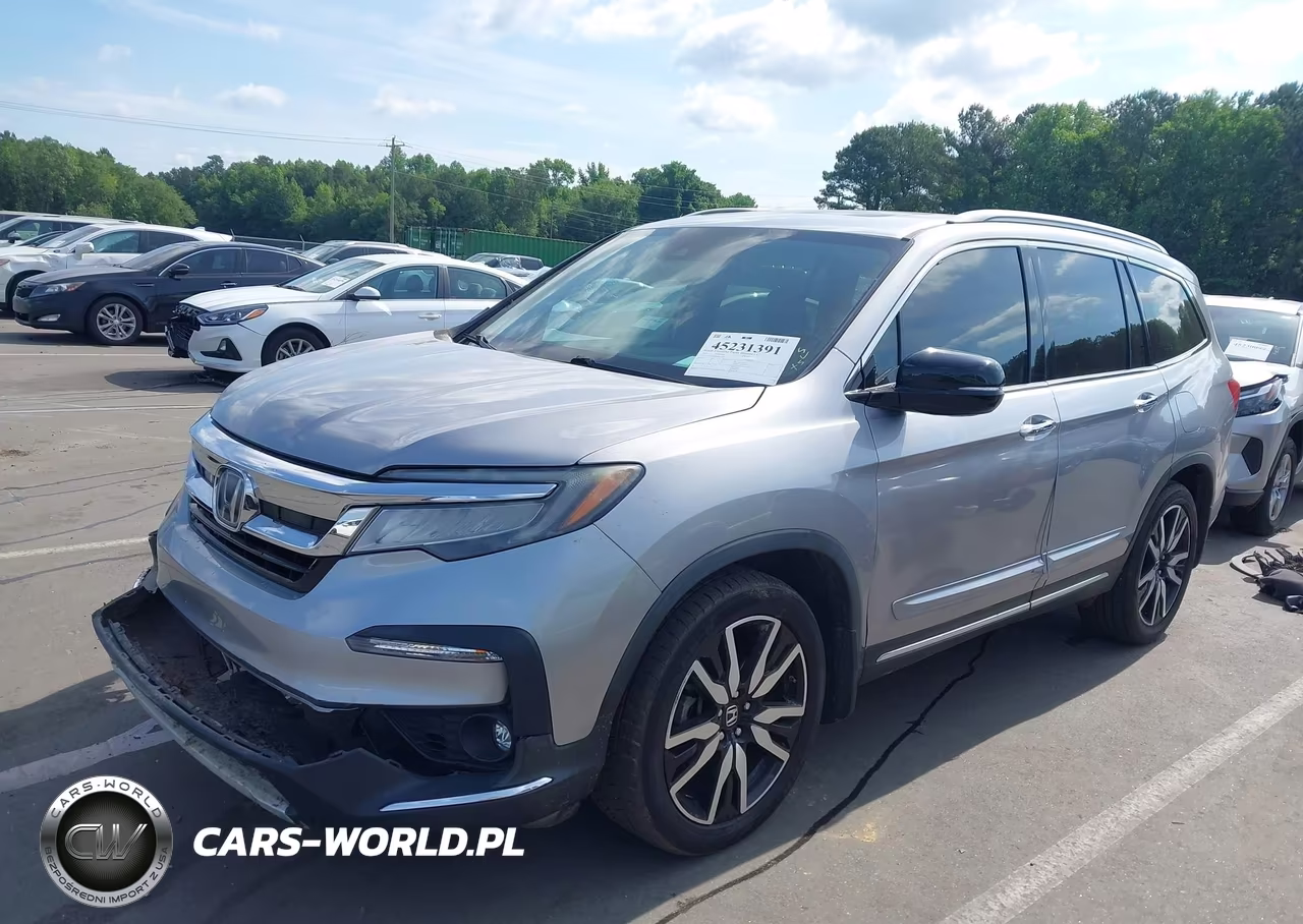 2019 Honda Pilot Touring VIN:5FNYF5H64KB023101 - 2