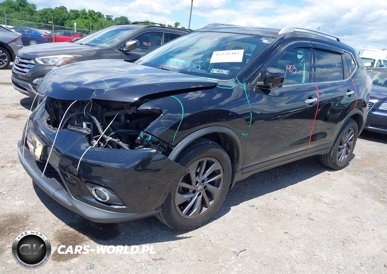 2016 Nissan Rogue Sl VIN:5N1AT2MV8GC879541 - 2