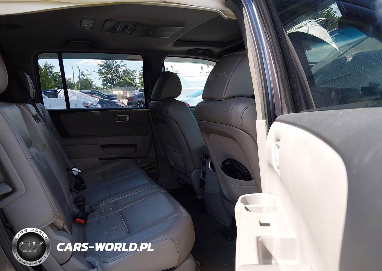 2014 Honda Pilot Ex-L VIN:5FNYF4H69EB015932 - 8