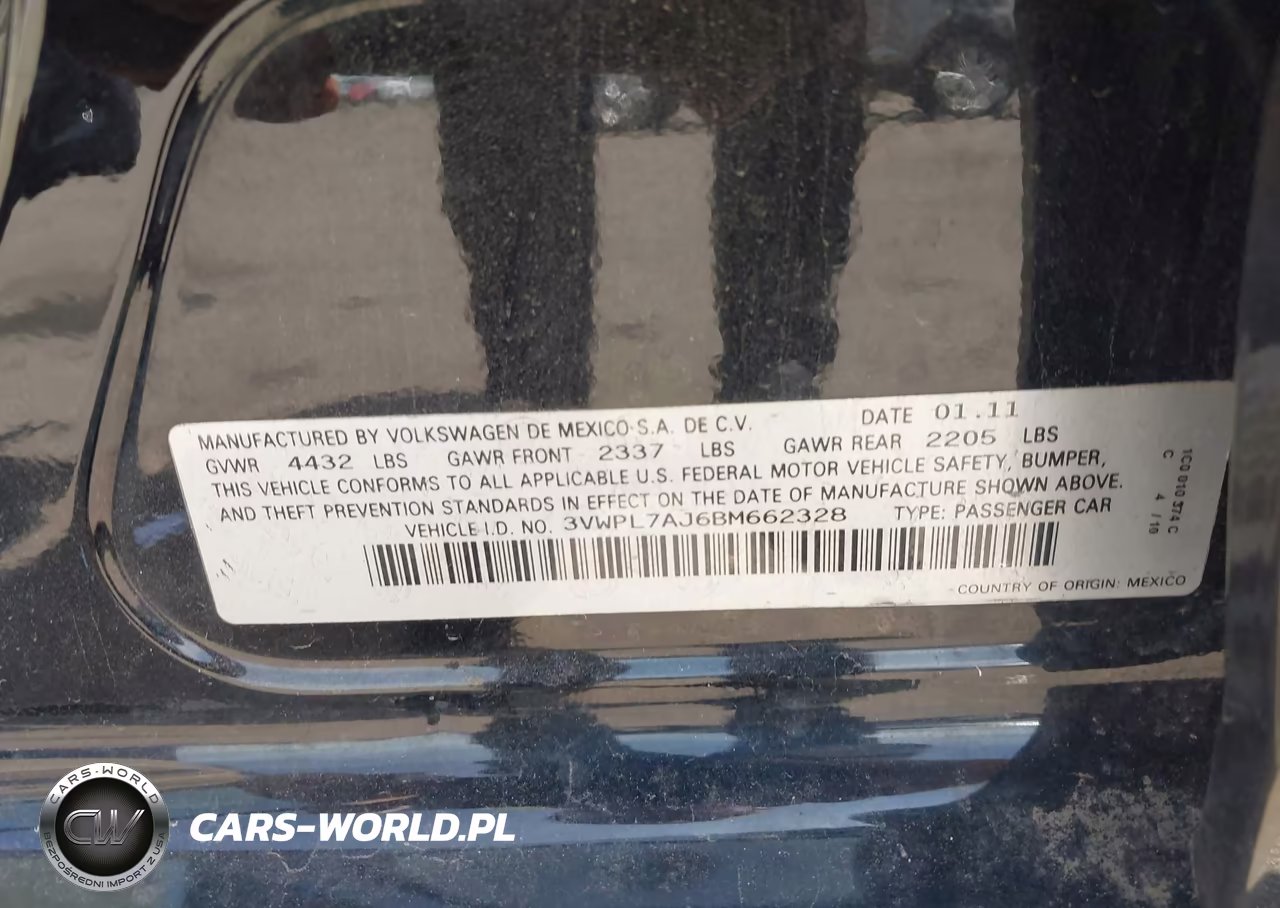 2011 Volkswagen Jetta Sportwagen 2.0L Tdi VIN:3VWPL7AJ6BM662328 - 9