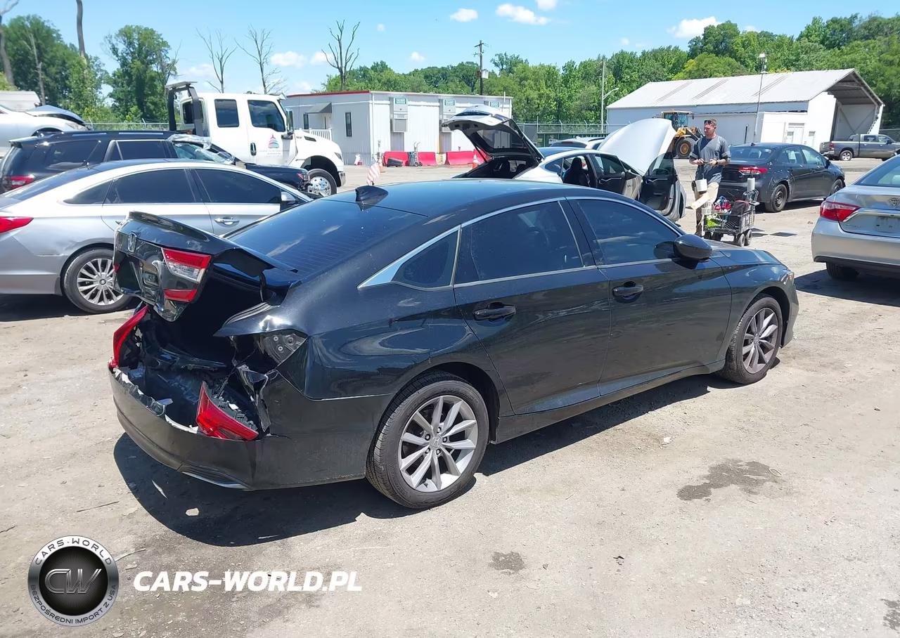 2021 Honda Accord Lx VIN:1HGCV1F10MA037913 - 4