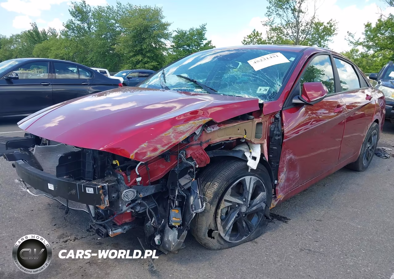 2023 Hyundai Elantra Sel VIN:KMHLM4AGXPU634077 - 2