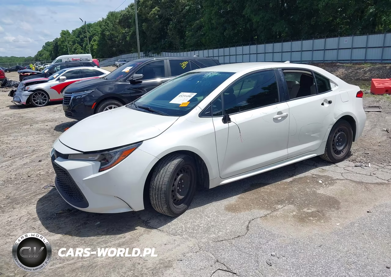 2020 Toyota Corolla Le VIN:JTDEPRAE9LJ048336 - 2