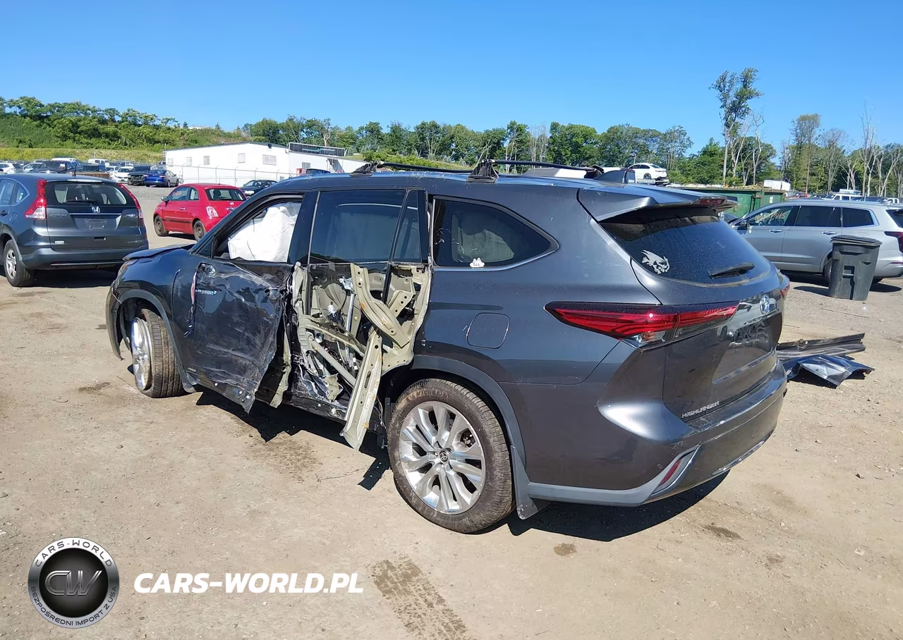 2020 Toyota Highlander Hybrid Limited VIN:5TDXBRCH8LS006452 - 3