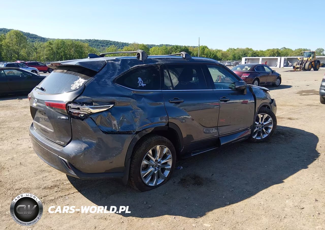 2020 Toyota Highlander Hybrid Limited VIN:5TDXBRCH8LS006452 - 4