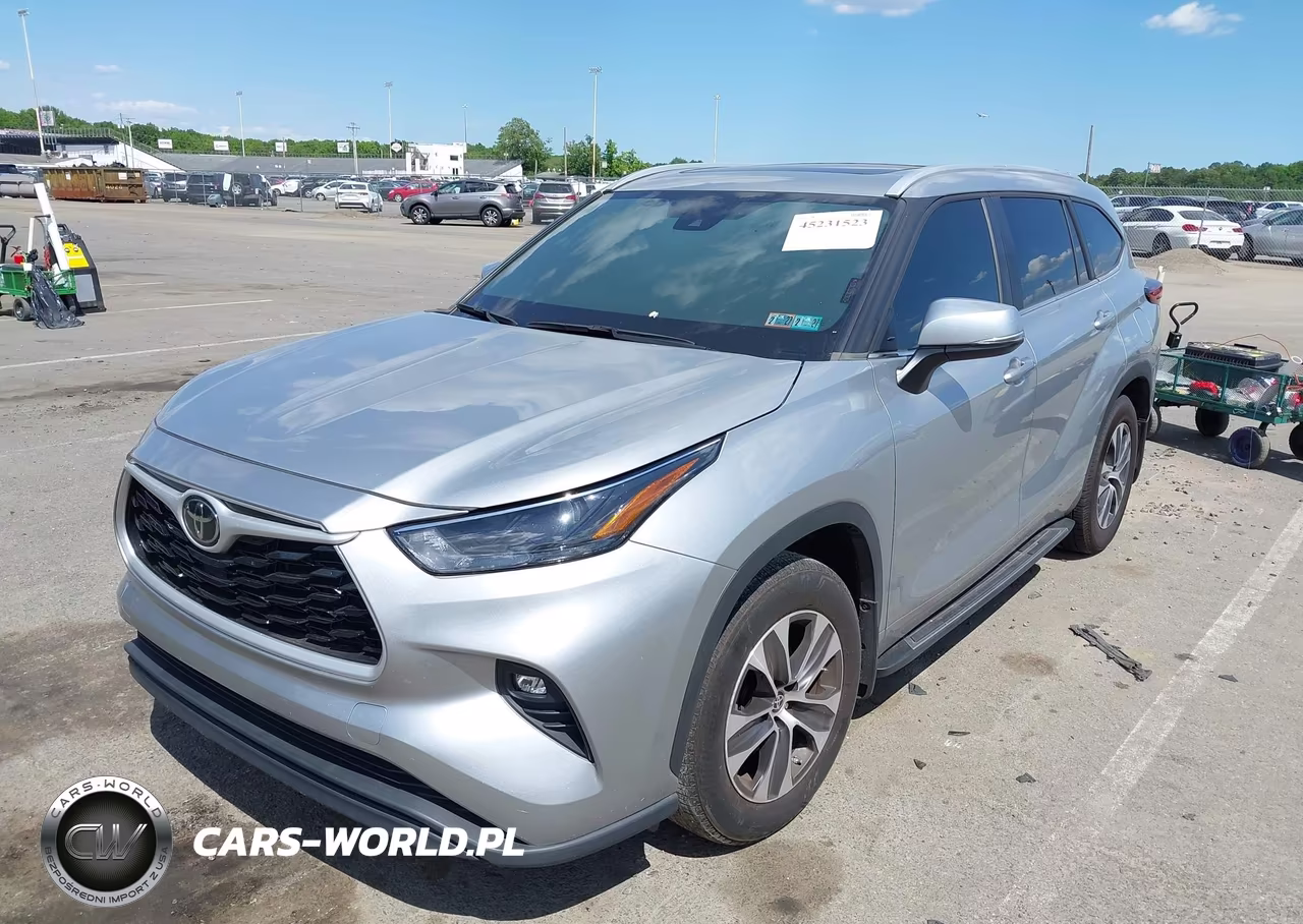 2023 Toyota Highlander Xle VIN:5TDKDRAH2PS523436 - 2