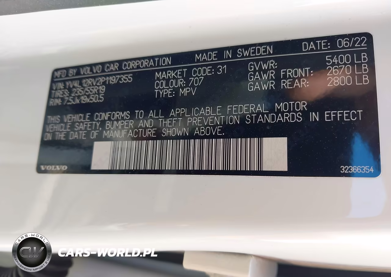 2023 Volvo Xc60 B5 Core VIN:YV4L12RV2P1197355 - 9