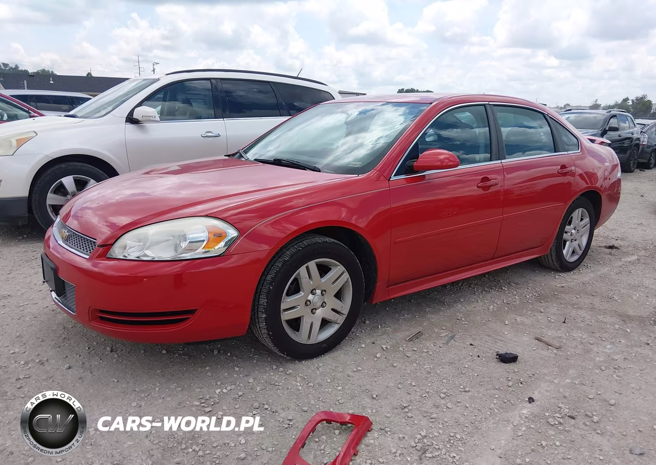 2012 Chevrolet Impala Lt VIN:2G1WB5E31C1139222 - 2