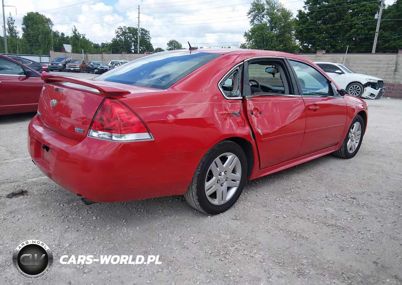 2012 Chevrolet Impala Lt VIN:2G1WB5E31C1139222 - 4