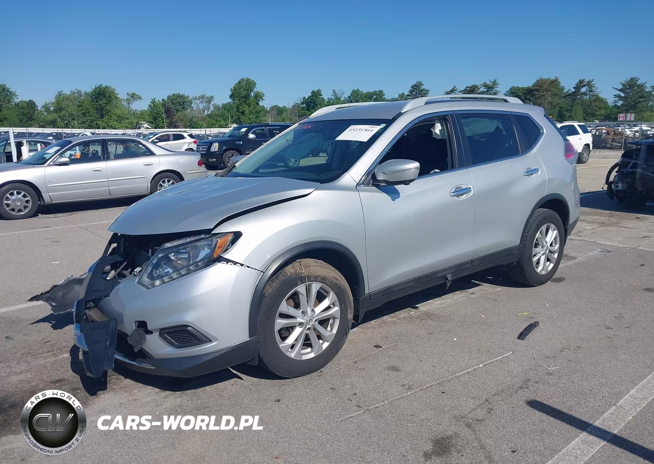2015 Nissan Rogue Sv VIN:5N1AT2MV5FC752213 - 2