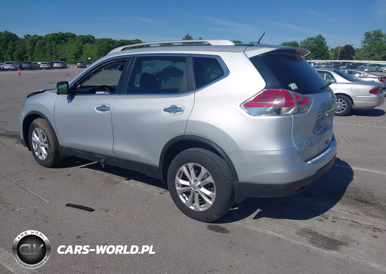 2015 Nissan Rogue Sv VIN:5N1AT2MV5FC752213 - 3