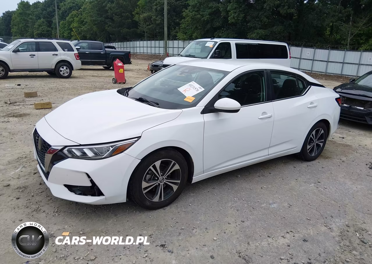 2022 Nissan Sentra Sv Xtronic Cvt VIN:3N1AB8CV3NY247288 - 2