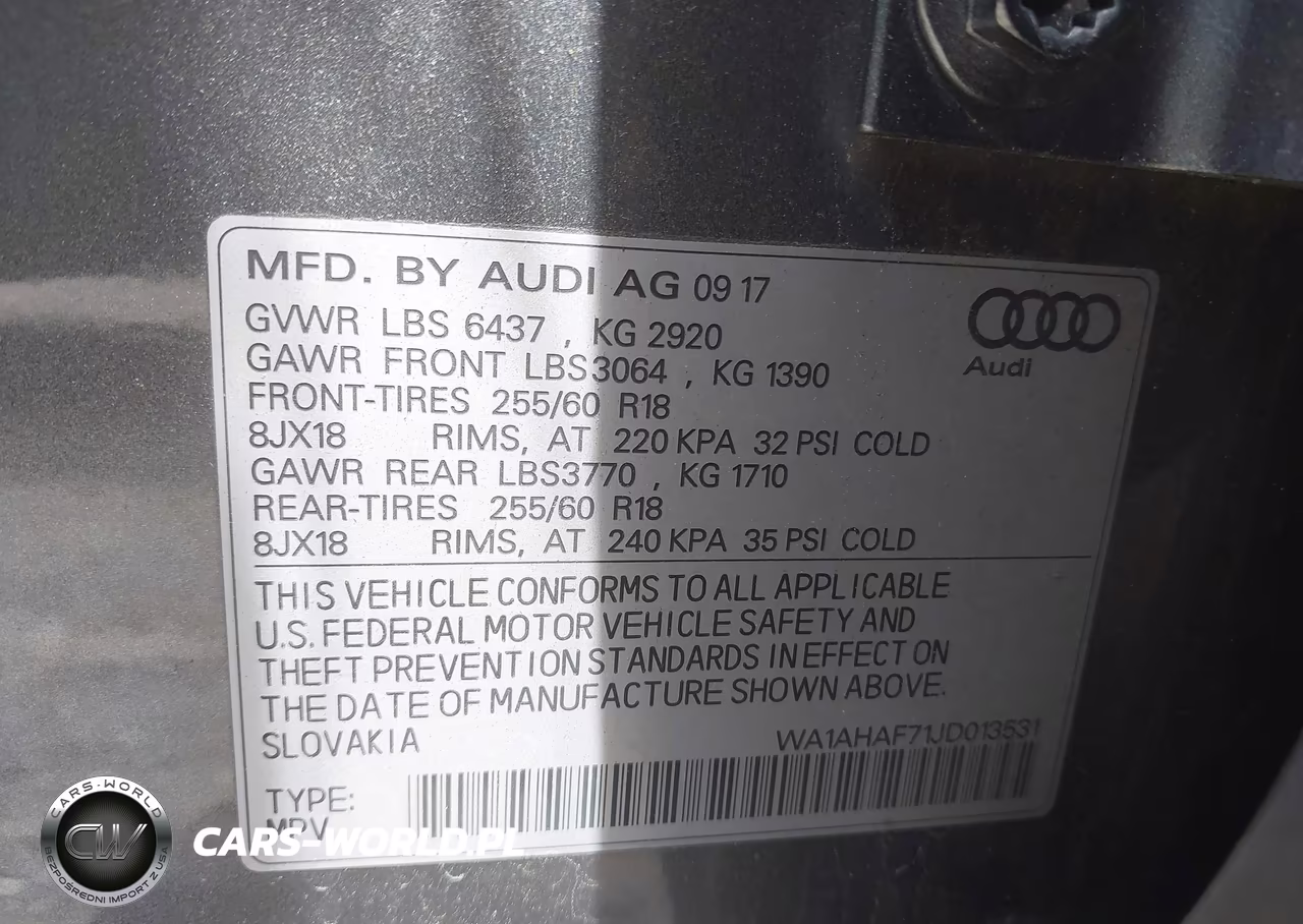 2018 Audi Q7 2.0T Premium VIN:WA1AHAF71JD013531 - 9
