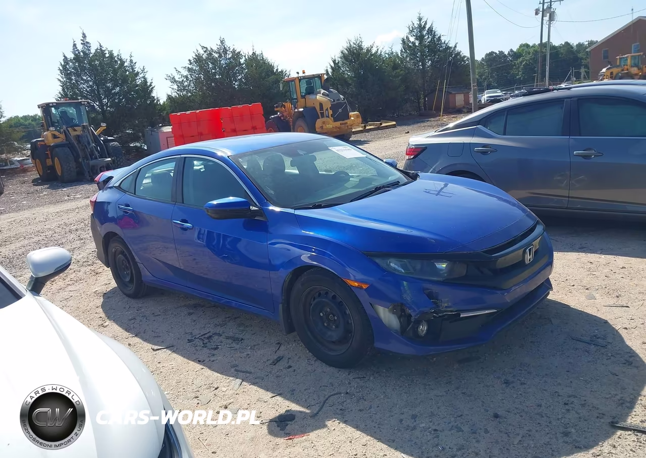 2019 Honda Civic Lx VIN:19XFC2F66KE007828 - 13