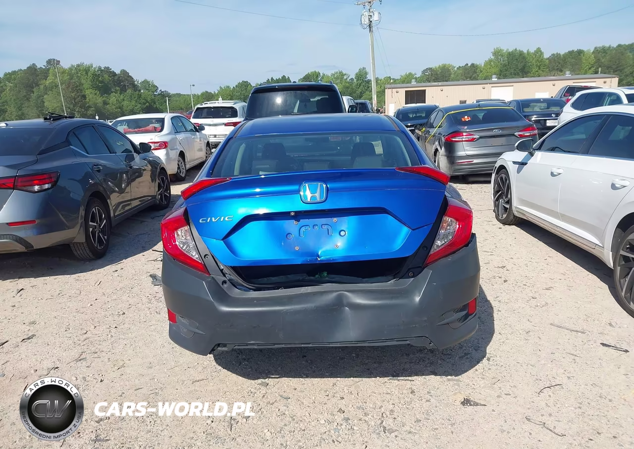 2019 Honda Civic Lx VIN:19XFC2F66KE007828 - 16