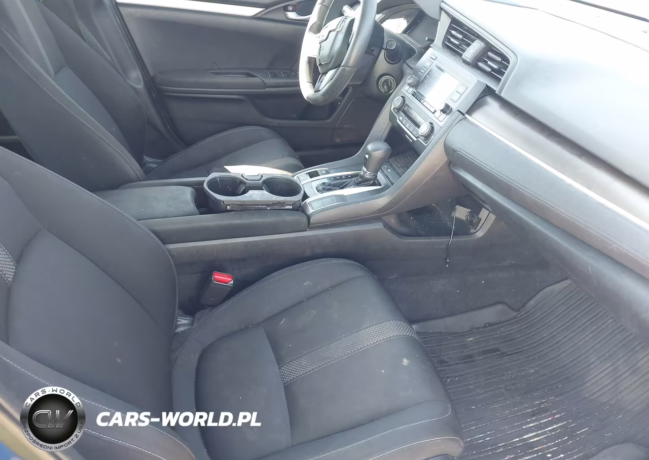 2019 Honda Civic Lx VIN:19XFC2F66KE007828 - 5