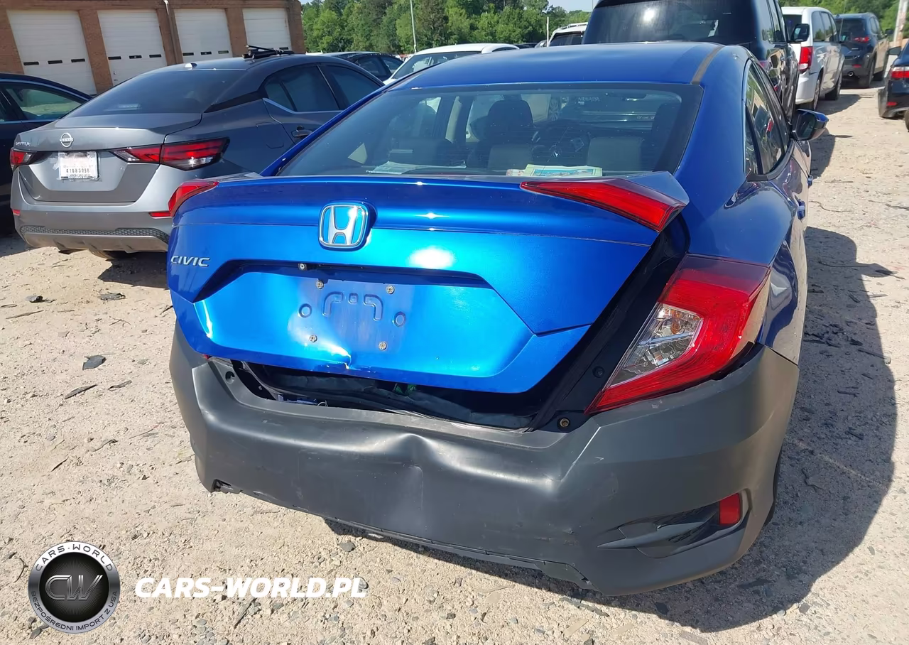 2019 Honda Civic Lx VIN:19XFC2F66KE007828 - 6