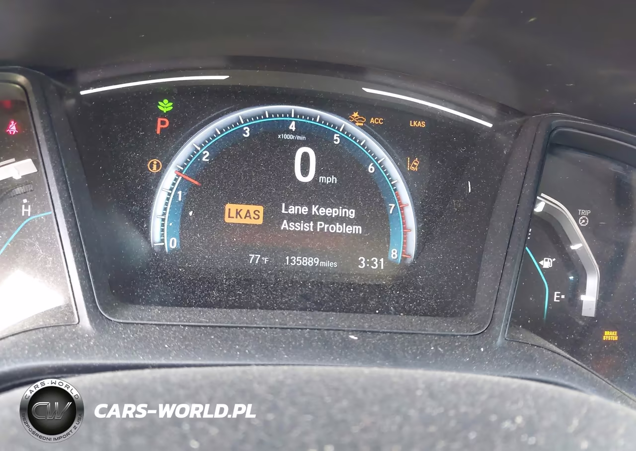 2019 Honda Civic Lx VIN:19XFC2F66KE007828 - 7