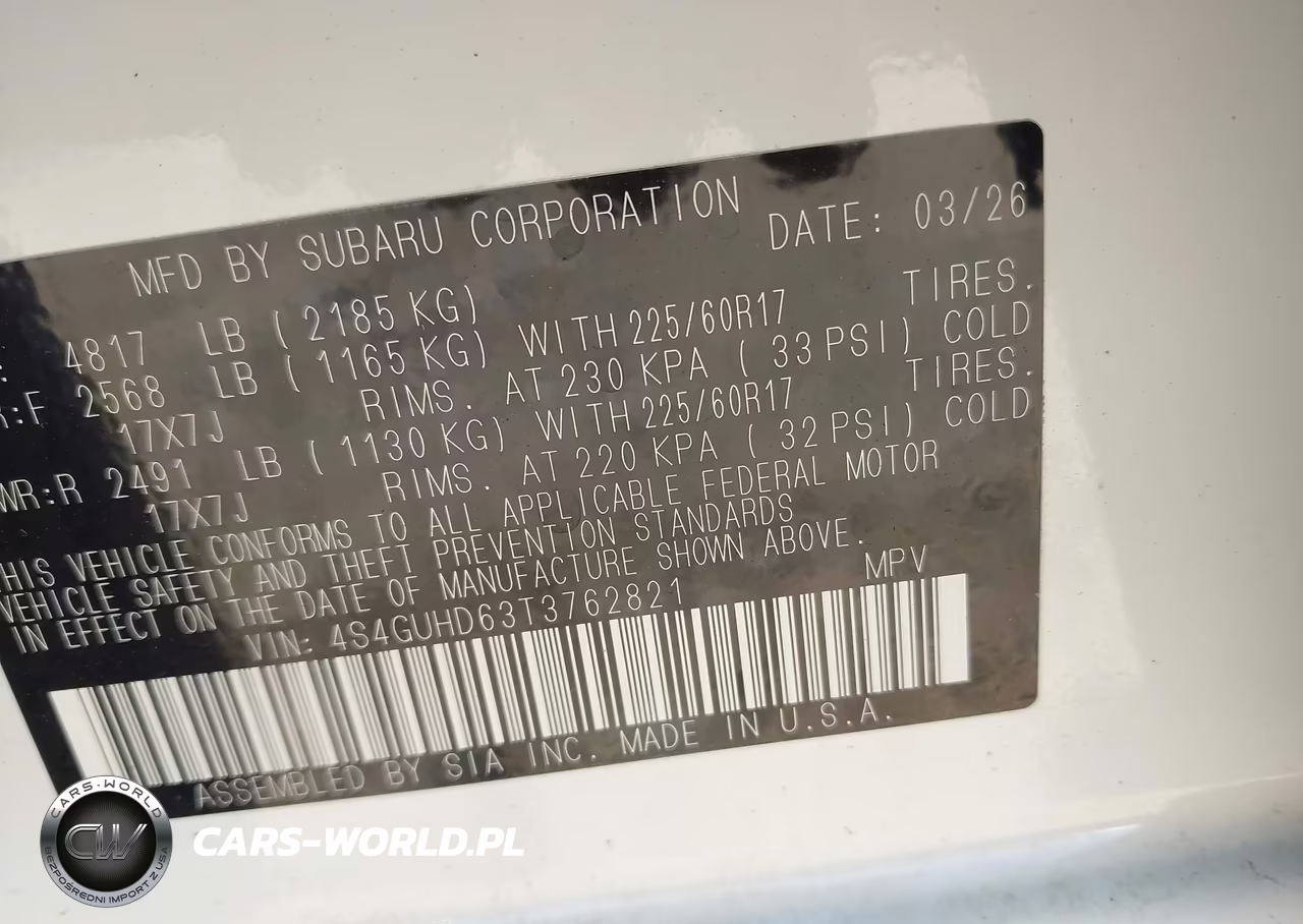 2026 Subaru Crosstrek Premium VIN:4S4GUHD63T3762821 - 9