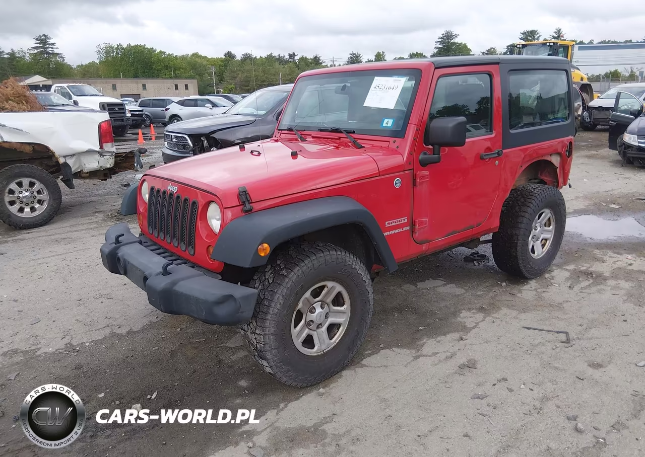 2012 Jeep Wrangler Sport VIN:1C4AJWAG5CL286639 - 2