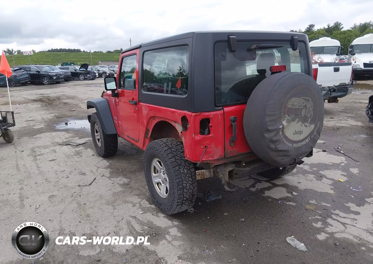 2012 Jeep Wrangler Sport VIN:1C4AJWAG5CL286639 - 3