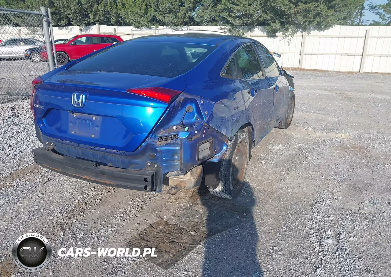2019 Honda Civic Lx VIN:19XFC2F61KE031244 - 4