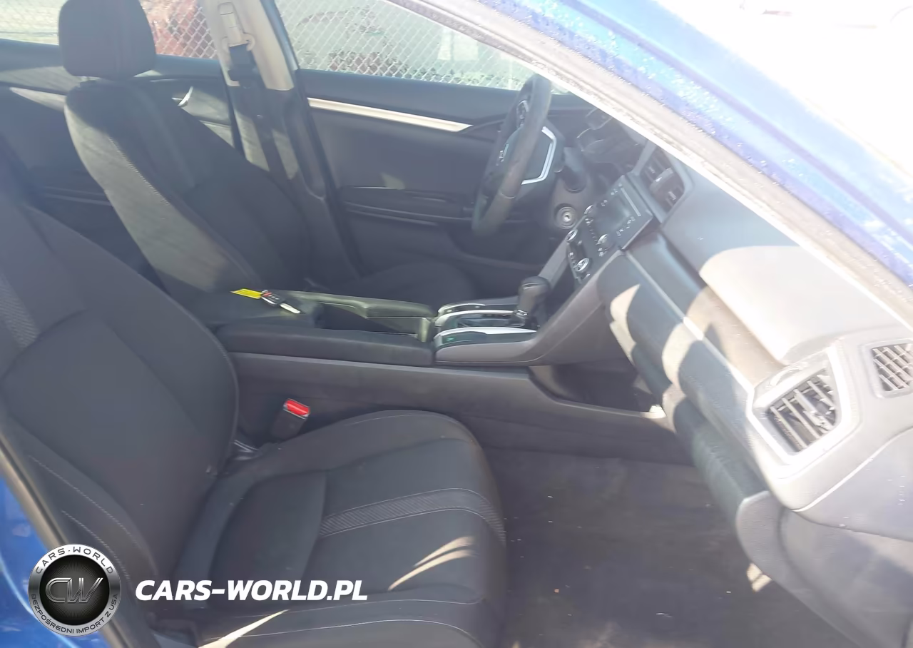2019 Honda Civic Lx VIN:19XFC2F61KE031244 - 5