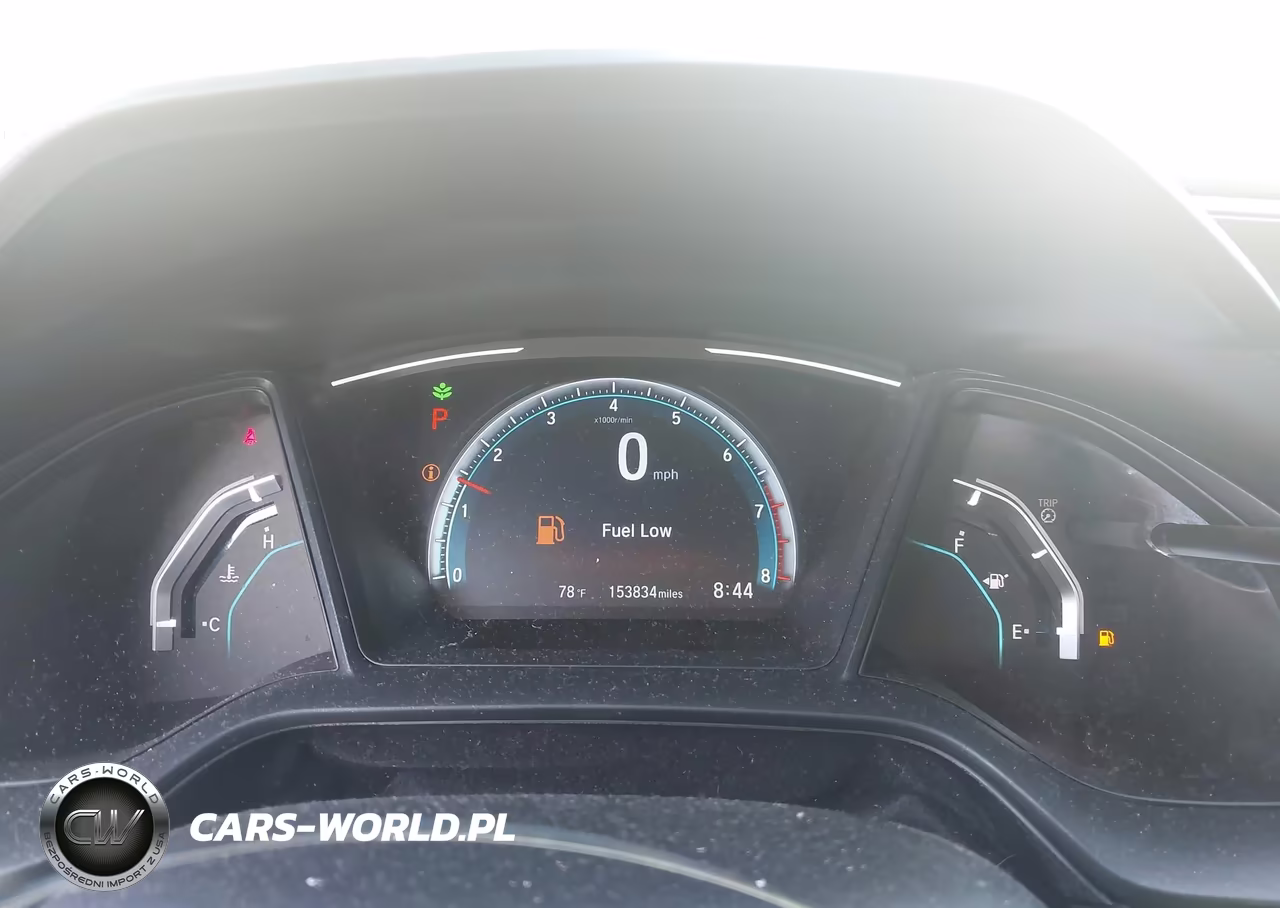 2019 Honda Civic Lx VIN:19XFC2F61KE031244 - 7