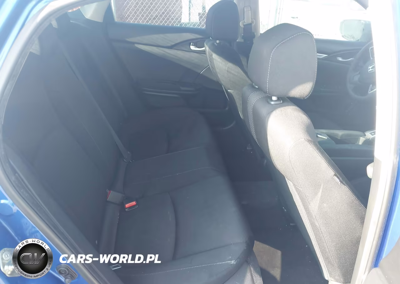 2019 Honda Civic Lx VIN:19XFC2F61KE031244 - 8