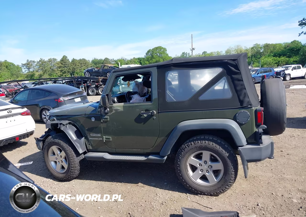 2015 Jeep Wrangler Sport VIN:1C4GJWAG2FL691839 - 14