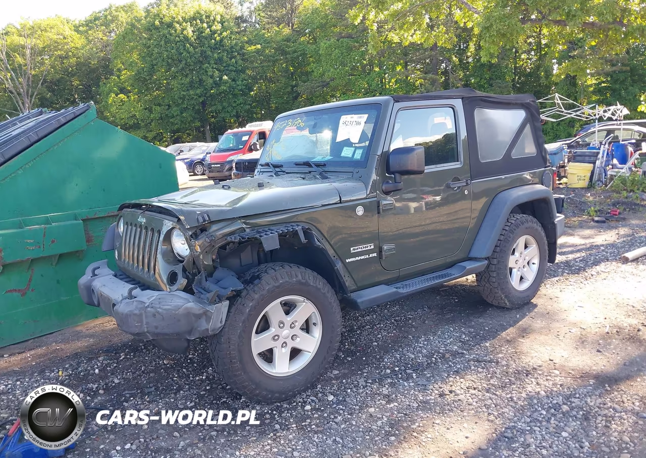 2015 Jeep Wrangler Sport VIN:1C4GJWAG2FL691839 - 2