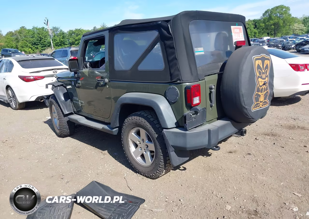 2015 Jeep Wrangler Sport VIN:1C4GJWAG2FL691839 - 3