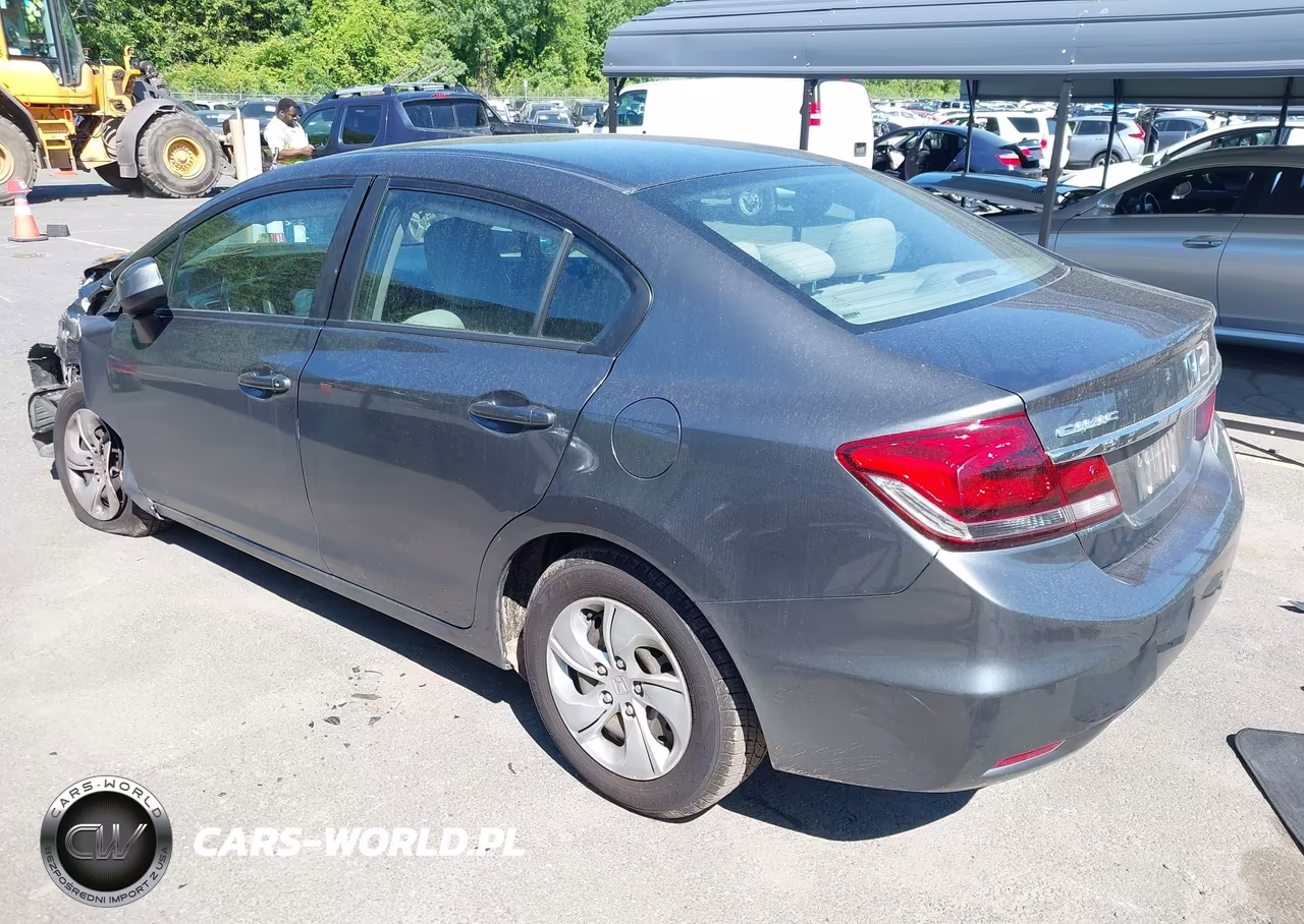 2013 Honda Civic Lx VIN:2HGFB2F53DH569477 - 3