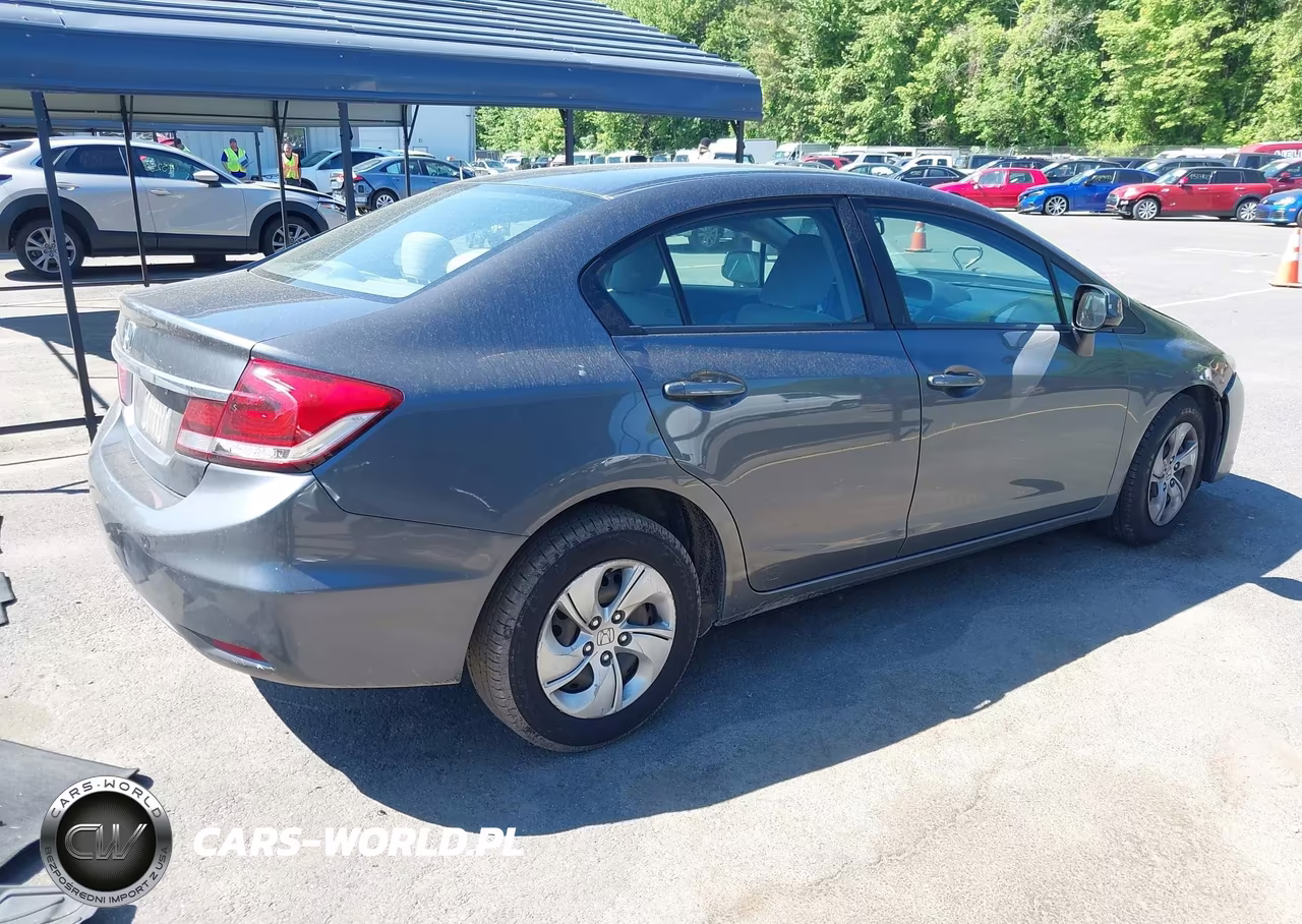 2013 Honda Civic Lx VIN:2HGFB2F53DH569477 - 4