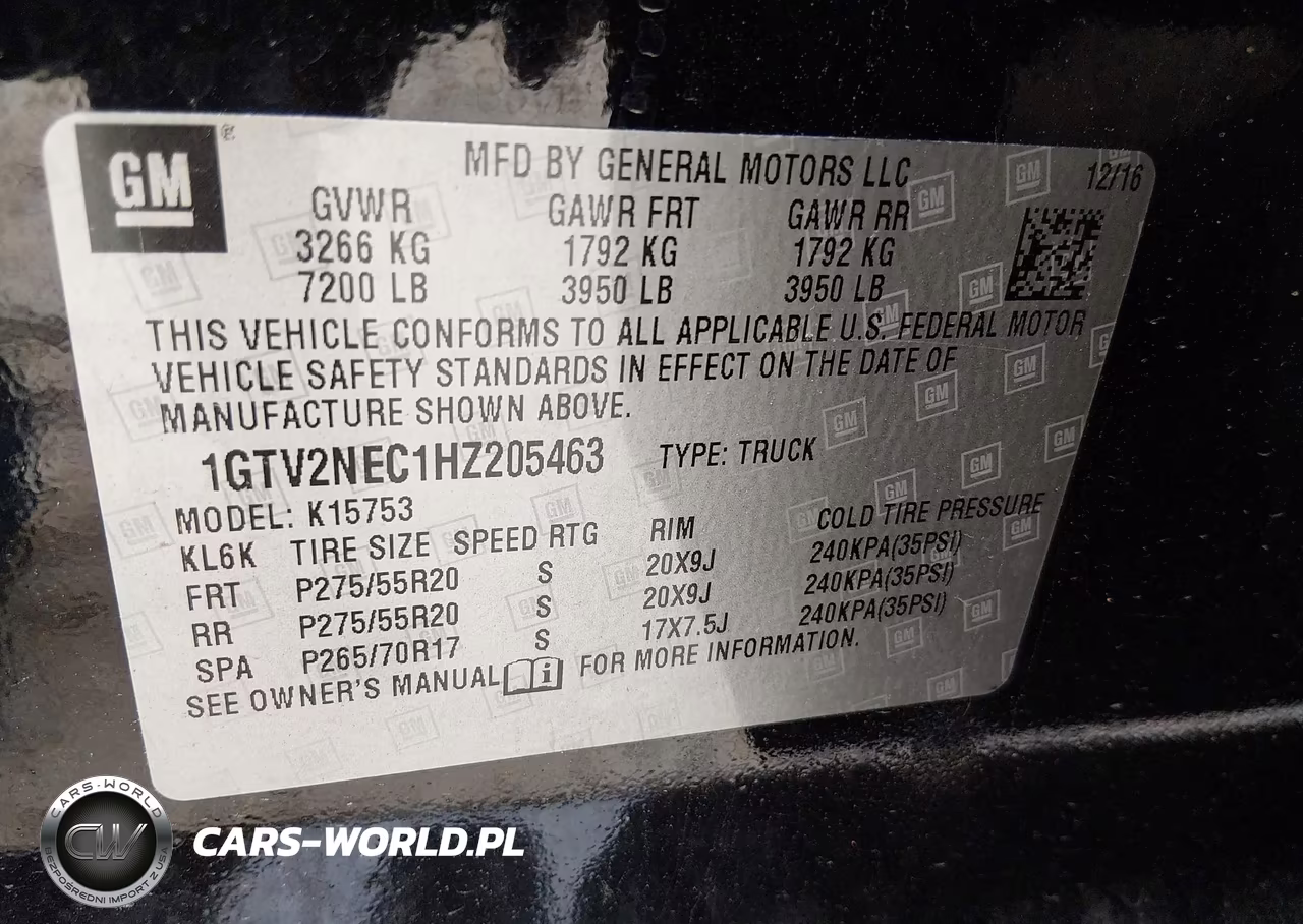 2017 GMC Sierra 1500 Slt VIN:1GTV2NEC1HZ205463 - 9