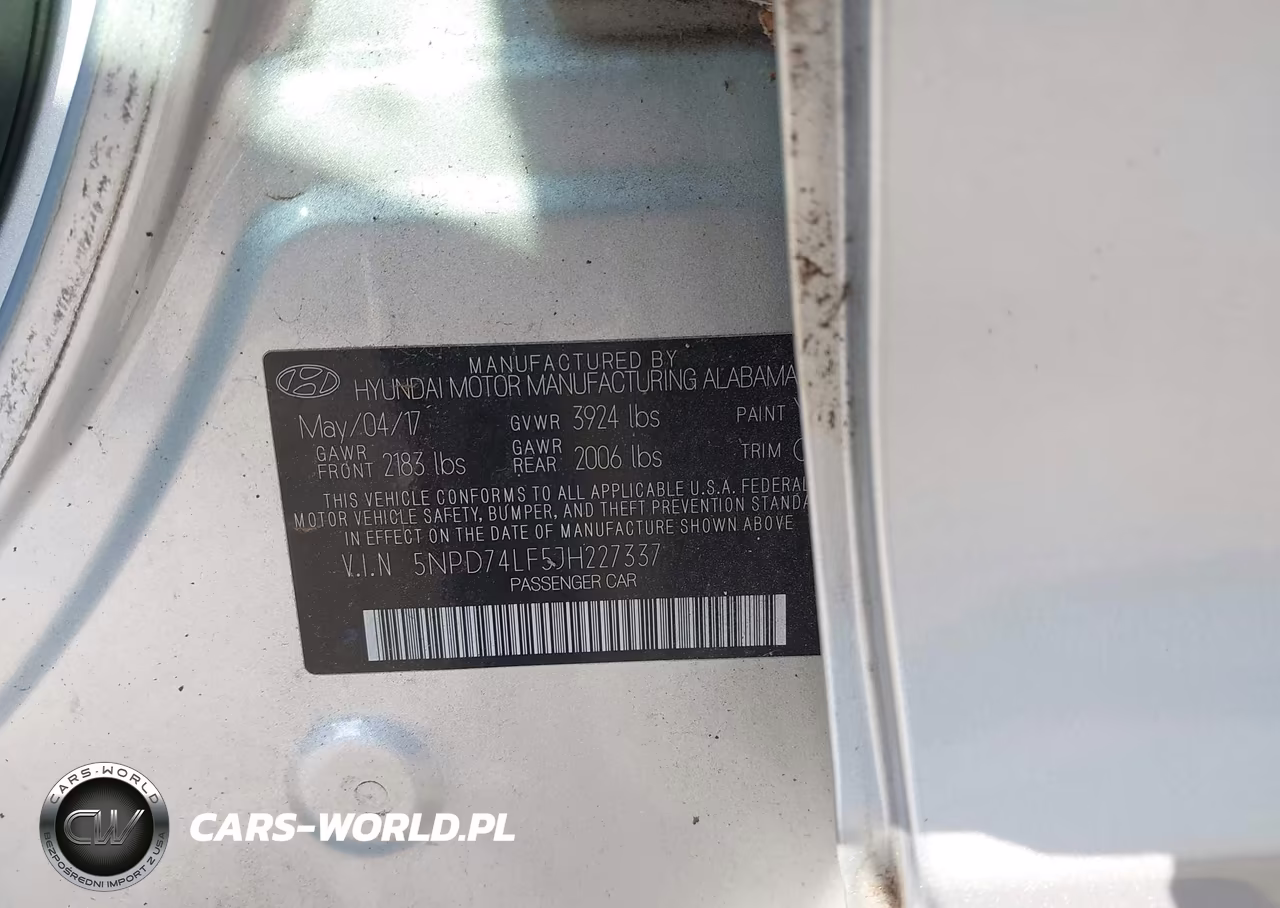 2018 Hyundai Elantra Se VIN:5NPD74LF5JH227337 - 9