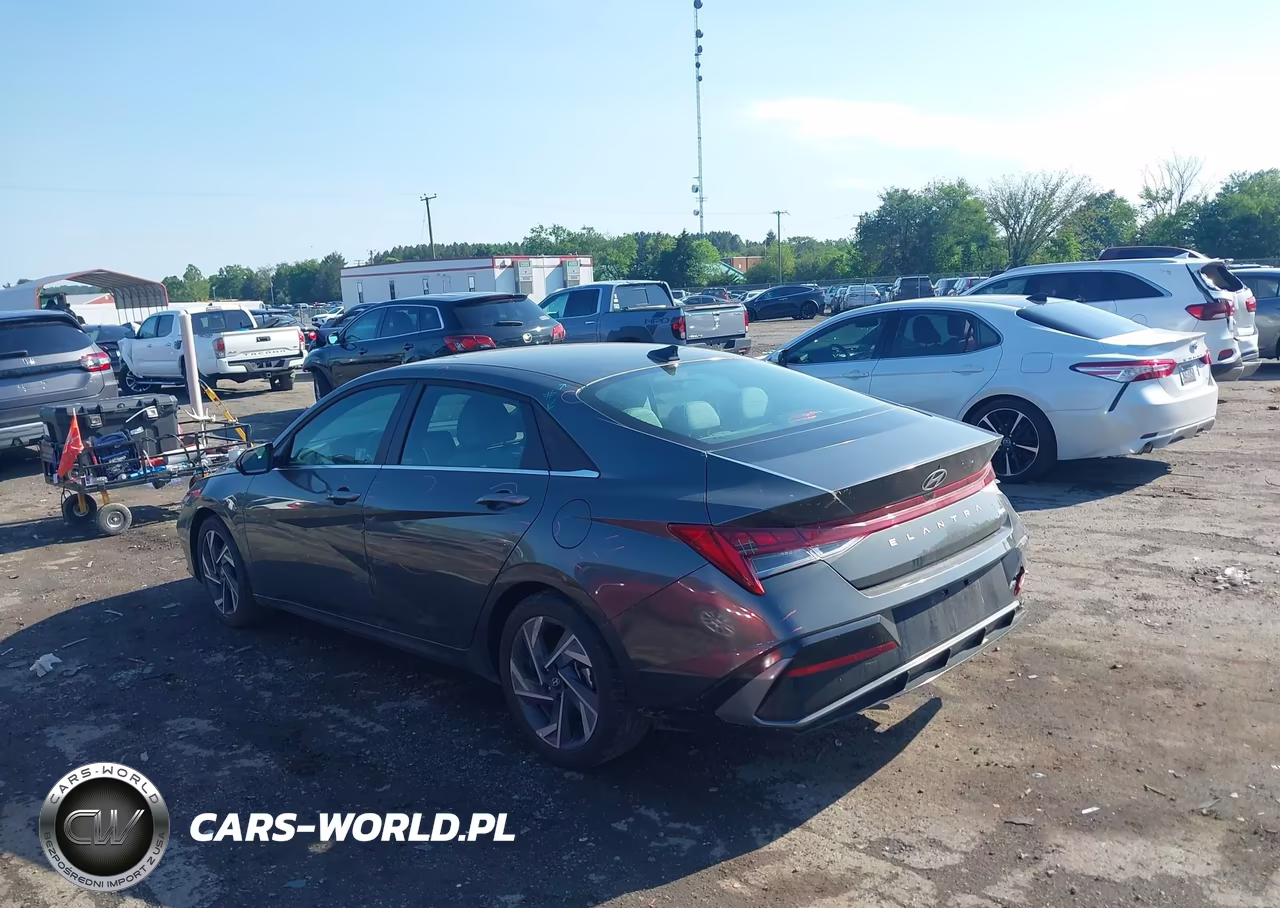 2025 Hyundai Elantra Hybrid Limited VIN:KMHLN4DJ5SU129562 - 3