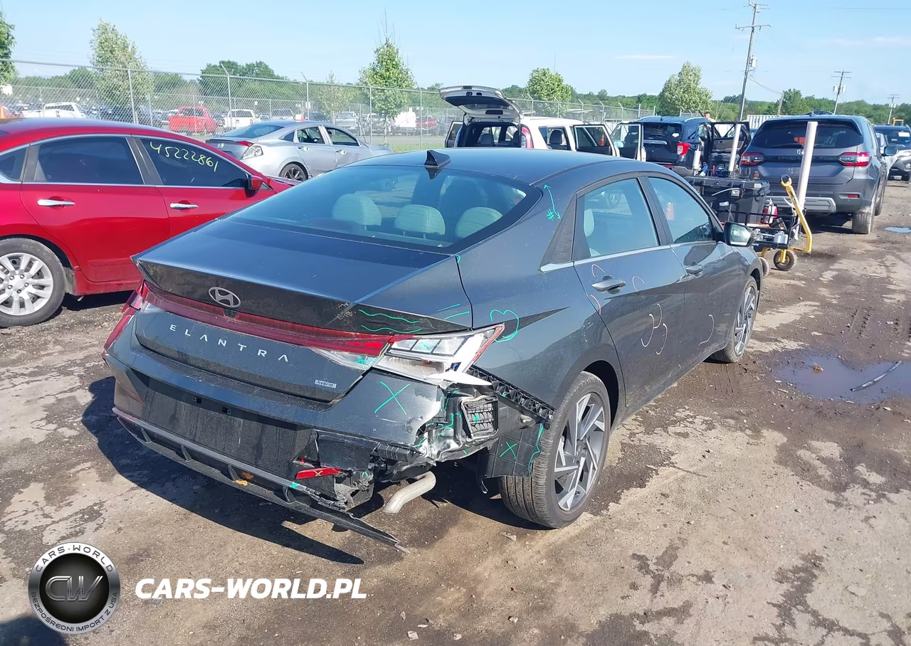 2025 Hyundai Elantra Hybrid Limited VIN:KMHLN4DJ5SU129562 - 4