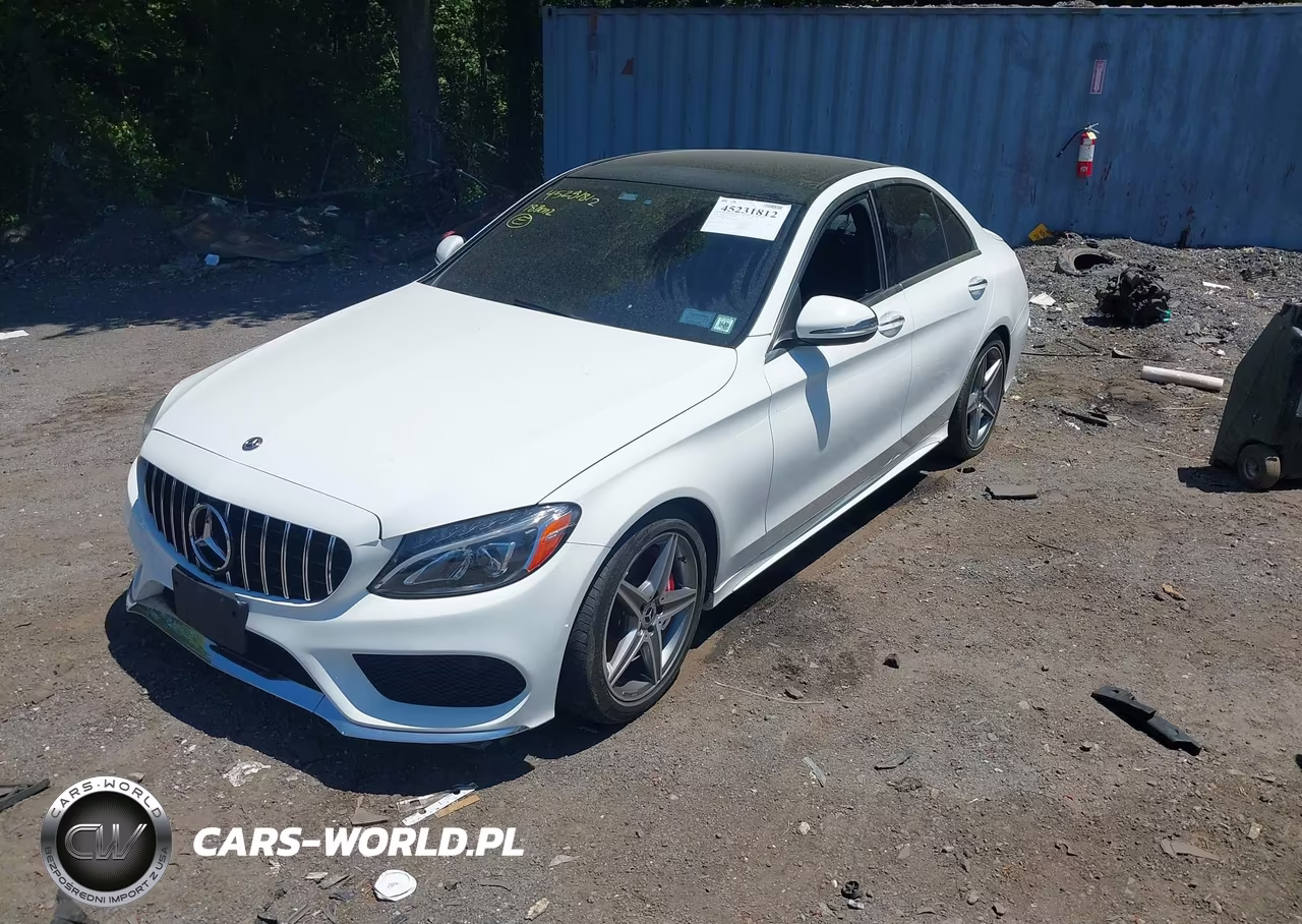 2018 Mercedes-Benz C 300 VIN:55SWF4JB1JU253796 - 2