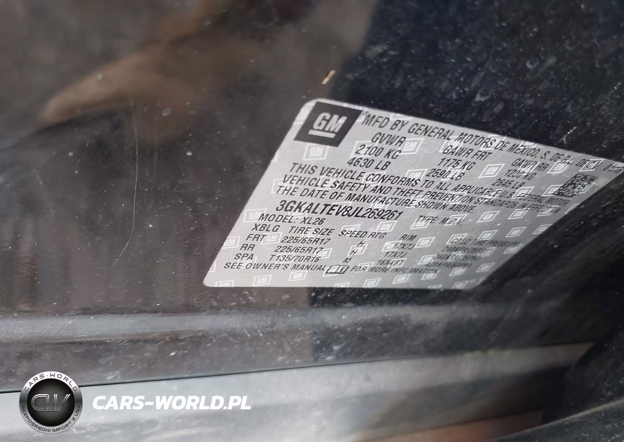 2018 GMC Terrain Sle VIN:3GKALTEV8JL269261 - 9