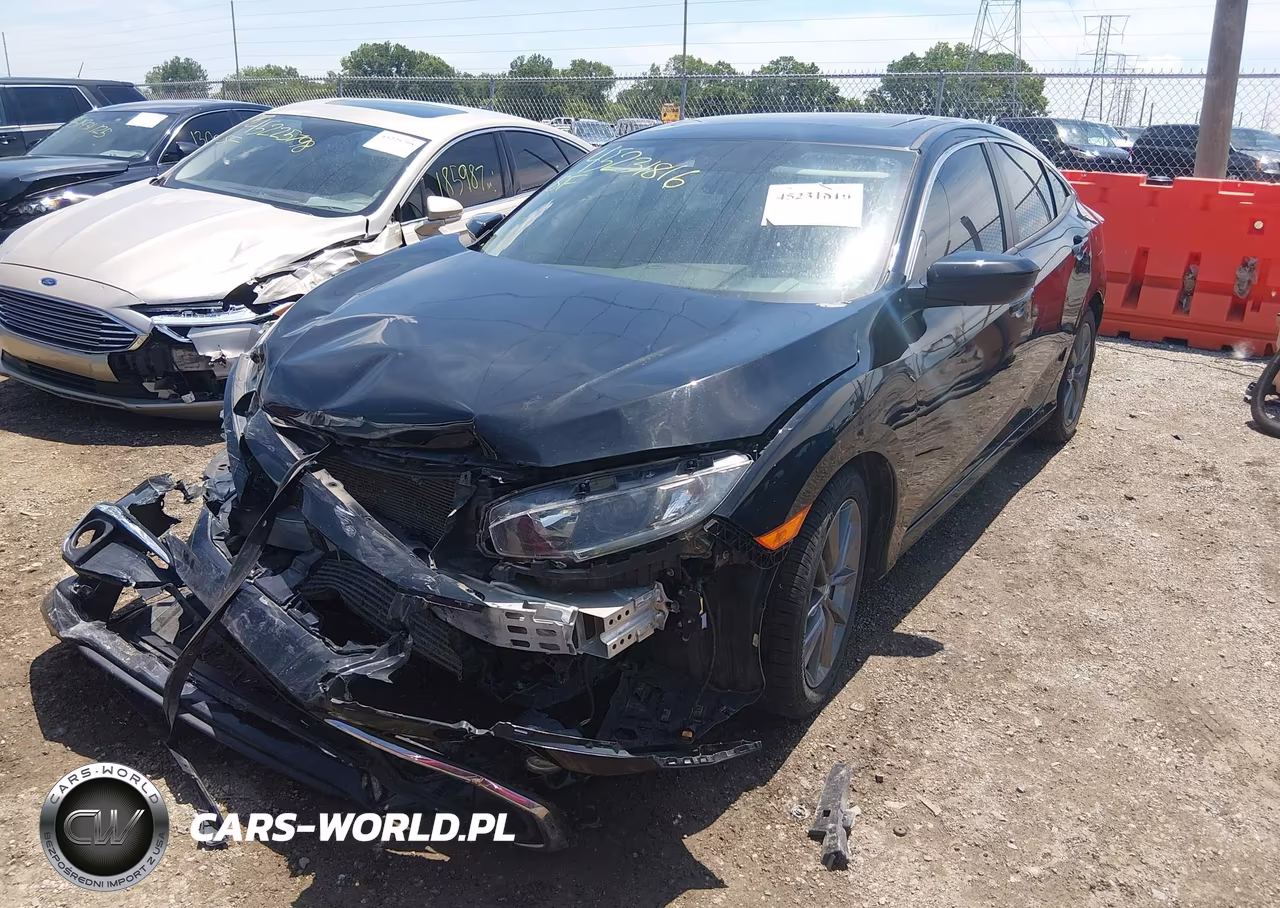 2019 Honda Civic Ex VIN:19XFC1F31KE017876 - 2