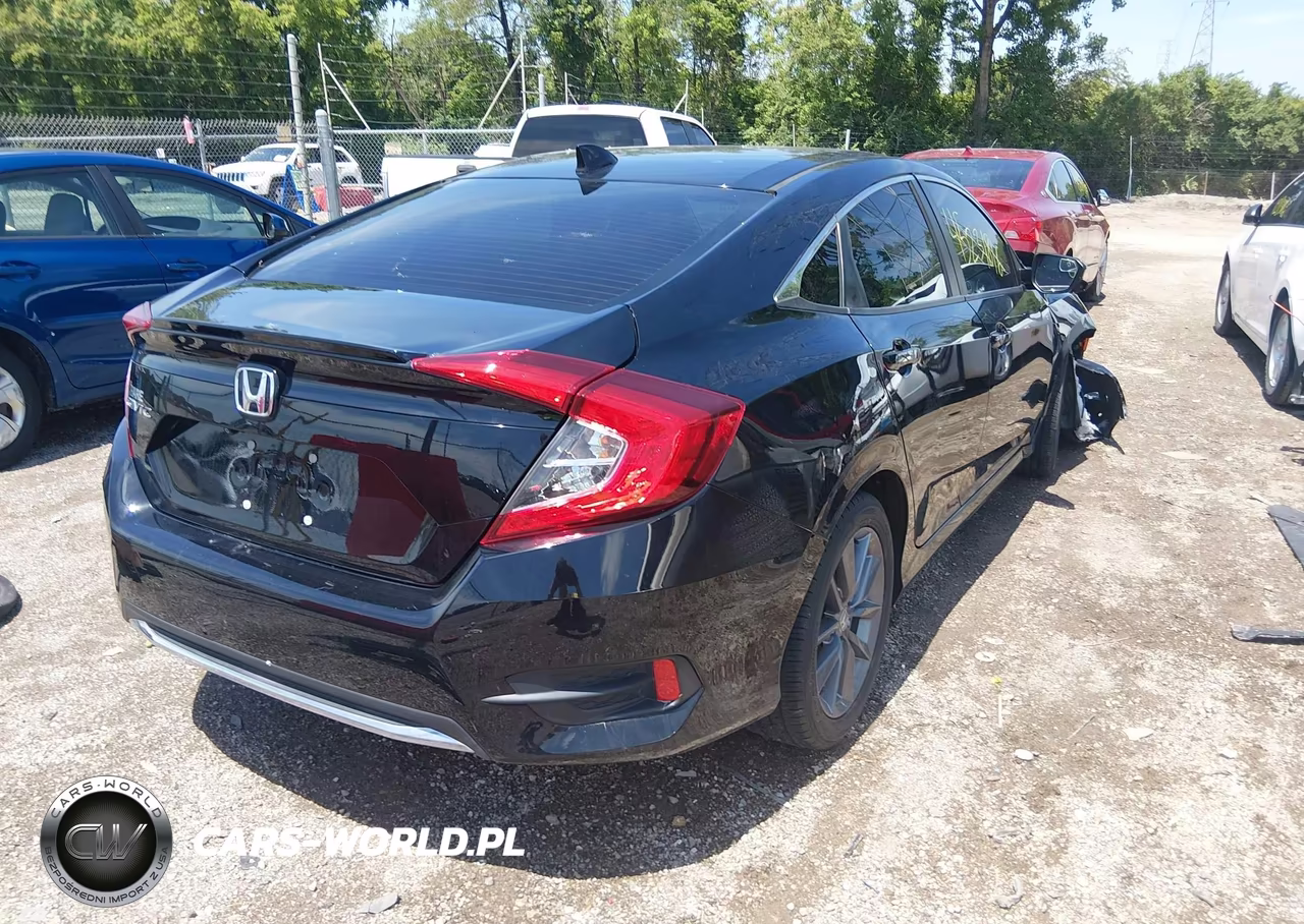 2019 Honda Civic Ex VIN:19XFC1F31KE017876 - 4