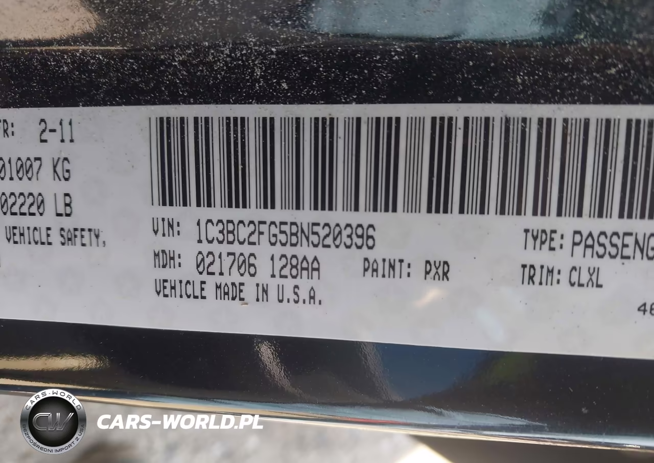 2011 Chrysler 200 Limited VIN:1C3BC2FG5BN520396 - 9