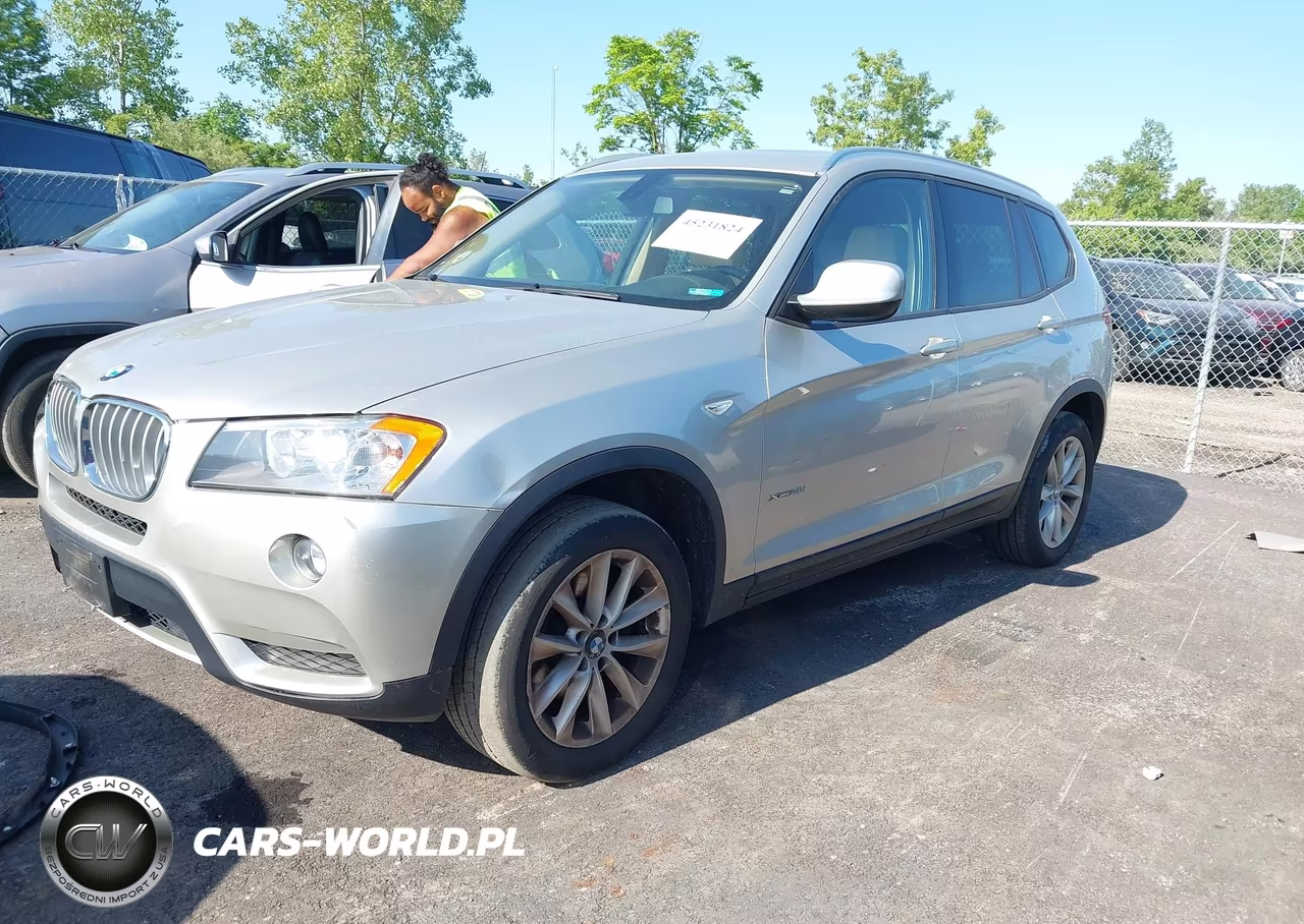 2013 BMW X3 xDrive28I VIN:5UXWX9C56D0D02868 - 2