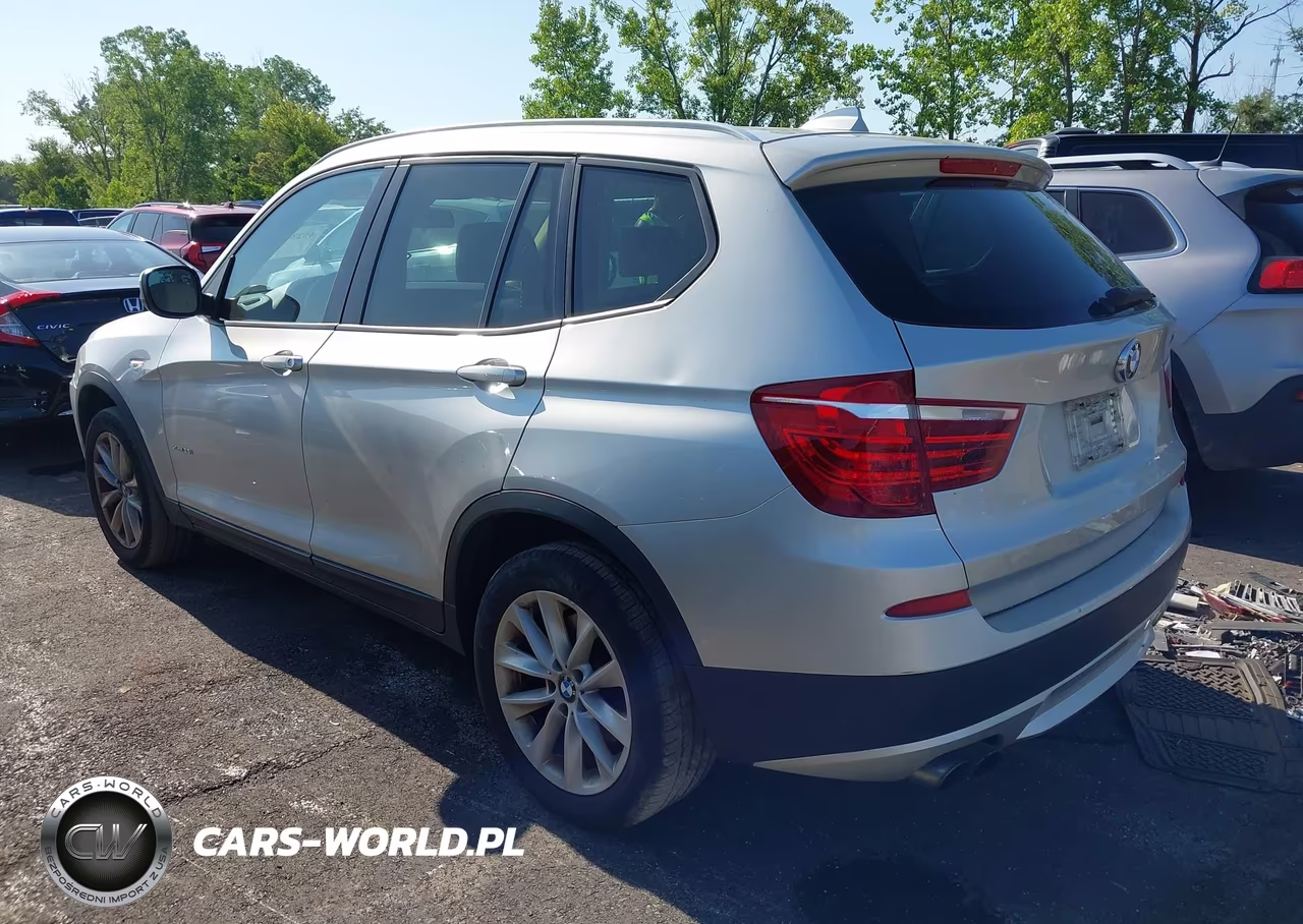 2013 BMW X3 xDrive28I VIN:5UXWX9C56D0D02868 - 3