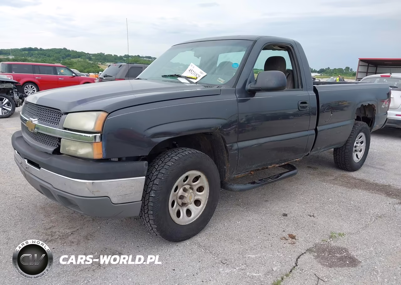 2005 Chevrolet Silverado 1500 Work Truck VIN:1GCEK14X657160187 - 2