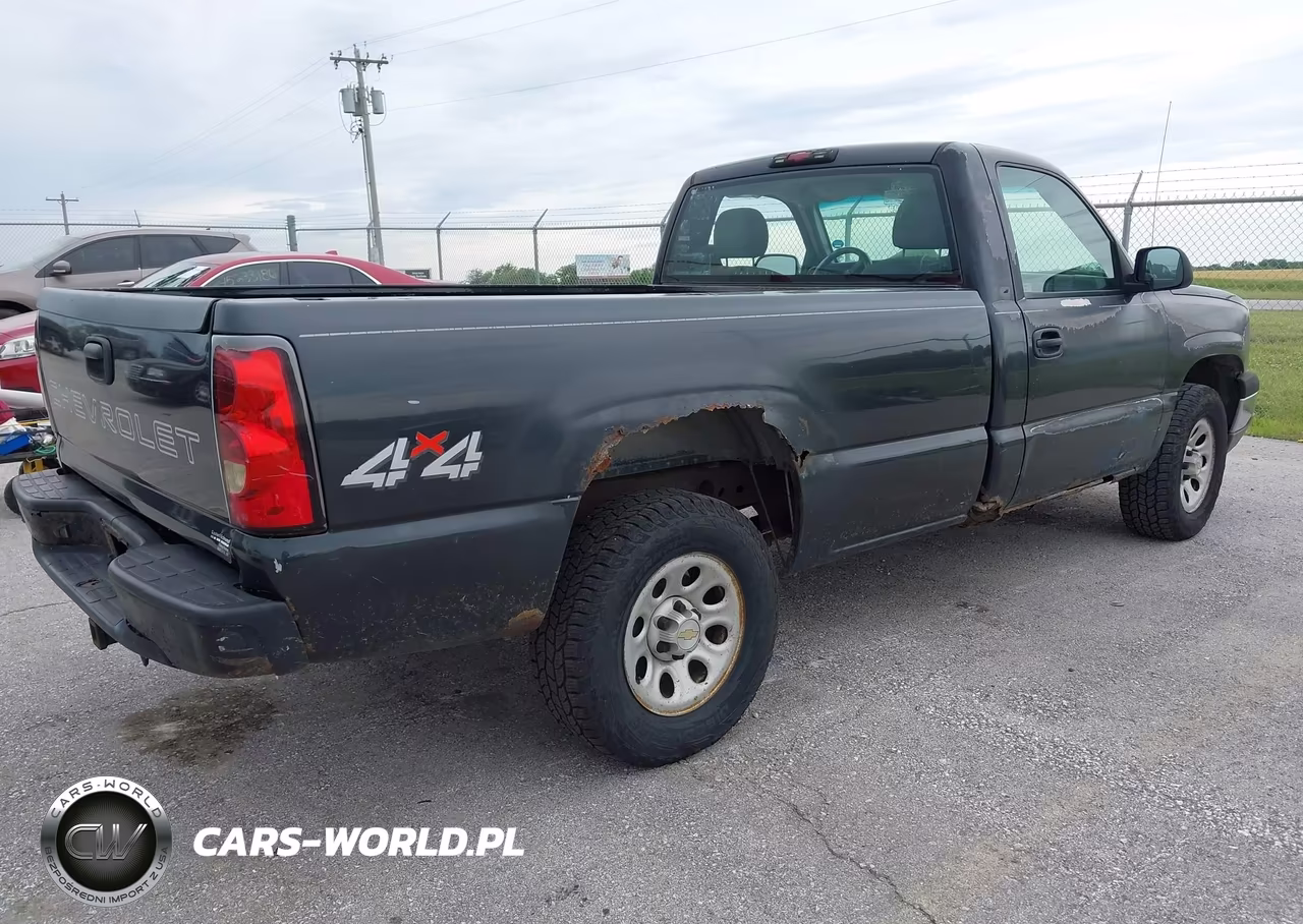 2005 Chevrolet Silverado 1500 Work Truck VIN:1GCEK14X657160187 - 4
