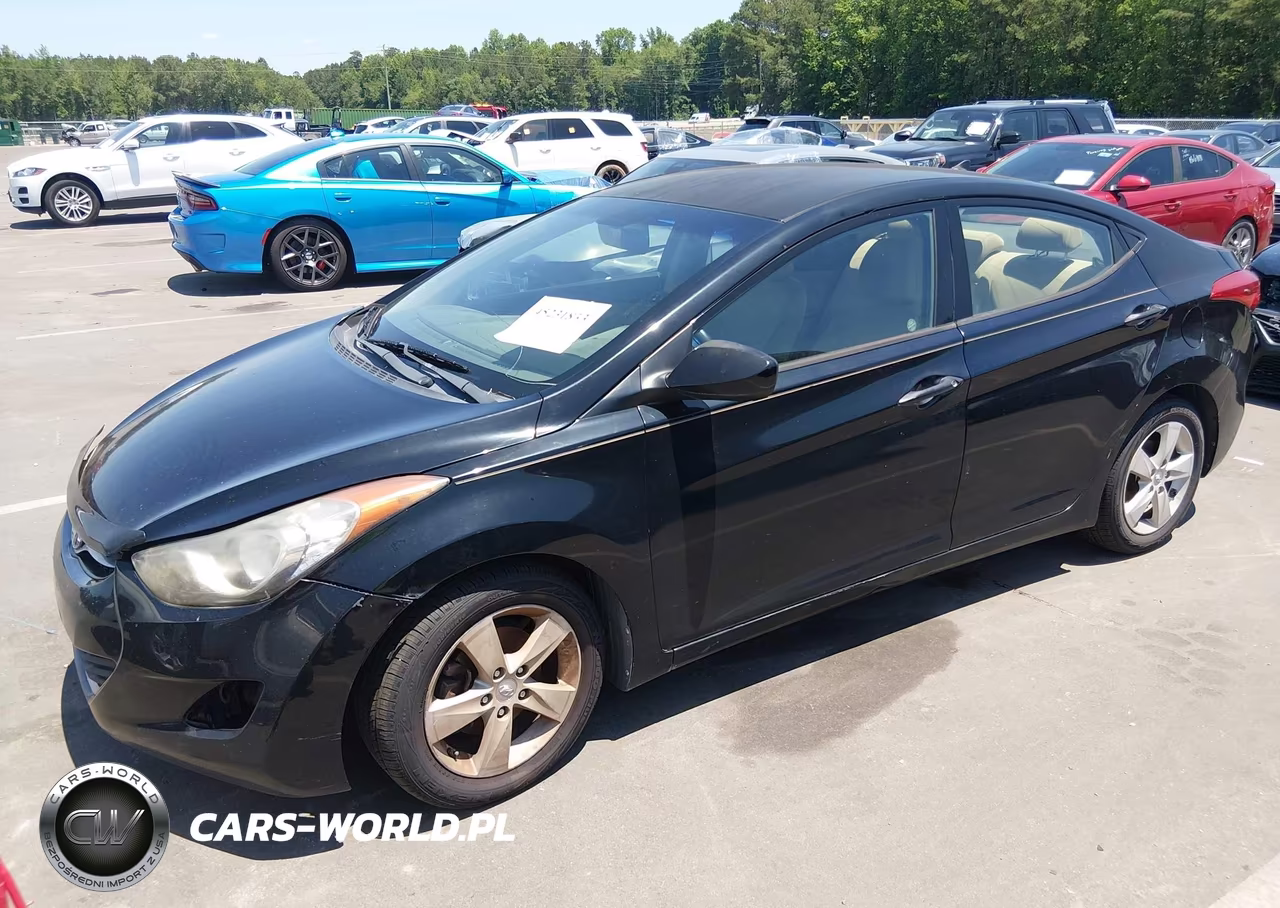 2013 Hyundai Elantra Gls VIN:KMHDH4AEXDU787108 - 2