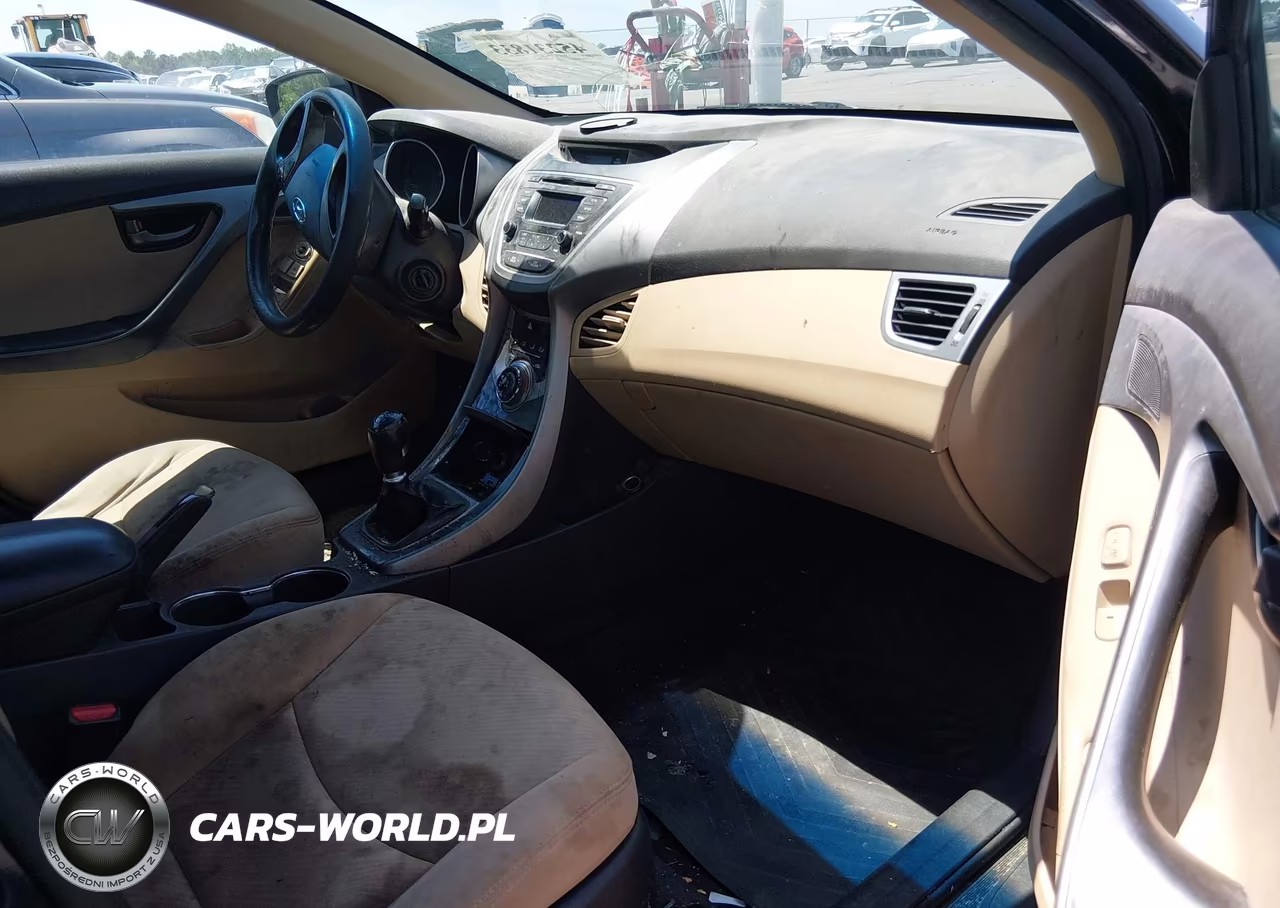 2013 Hyundai Elantra Gls VIN:KMHDH4AEXDU787108 - 5