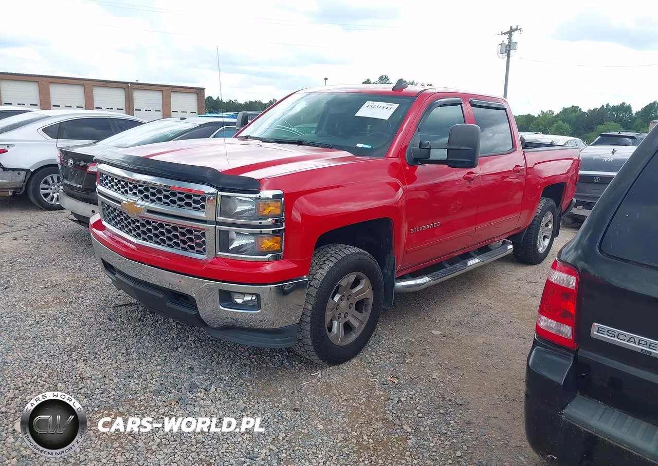 2015 Chevrolet Silverado 1500 1Lt VIN:3GCUKREC6FG163923 - 2